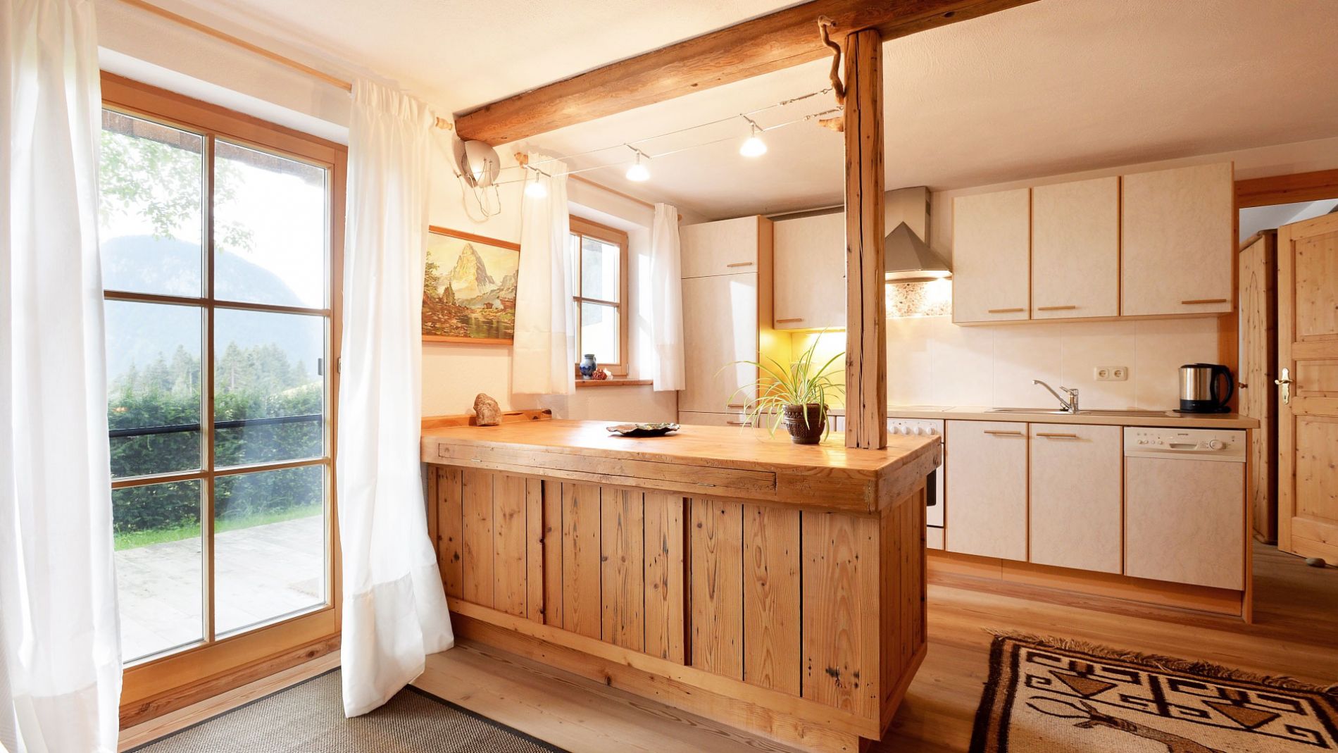 Wohnraum der Ferienwohnung 1